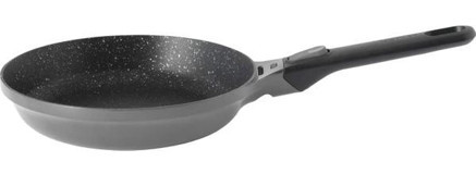Berghoff Gem Stay Cool Plastik Saplı Alüminyum Döküm 24 cm Kızartma Tava Gri