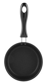 Fybida Plastik Saplı Metal 12 cm Kızartma Tava Siyah
