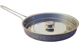 O.M.S 3222 Metal Metal 32 cm Balık Tava Gri