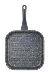 Thermoad Plastik Saplı Demir Döküm 28 cm Grill Tava Siyah