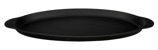 Lava Demir Saplı Döküm 15.5x29.5 cm Balık Tava Siyah