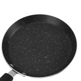 Tyenaza Plastik Saplı Alüminyum 20 cm Gözleme Tava Siyah