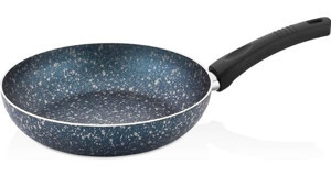 Cem Premium Plastik Saplı Alüminyum 26 cm Düz Tava Gri