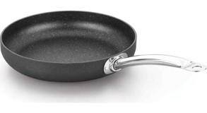 Korkmaz Proline Nero A1254 Çelik Saplı Teflon 28 cm Düz Tava Siyah