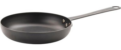 Hobiceyiz Vardagen Çelik 20 cm Düz Tava Siyah