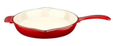 Lava Edition Döküm 28 cm Kızartma Tava Kırmızı