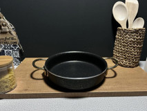 Bena Life Metal Saplı Alüminyum 20 cm Düz Tava Siyah