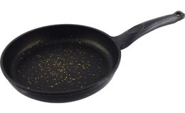 Polo Chef Iron Plastik Saplı Döküm 26 cm Düz Tava Siyah