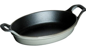 Staub 405095450 Döküm Saplı Çelik 15 cm Sahan Tava Gri