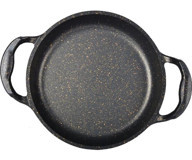 Bambum Minor Döküm 20 cm Sahan Tava Koyu Gri