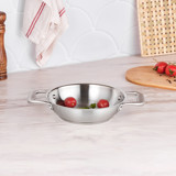 Karaca Tottori 3Ply PowerSteel Pro 316+ Çelik 20 cm Sahan Tava Gri