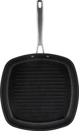 Karaca Biodiamond Çelik Saplı Diamond 28 cm Grill Tava Siyah
