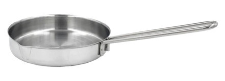 Home Mutfak Çelik 16 cm Sos Tava Gri