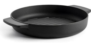 Kitchenaid Döküm 26 cm Grill Tava Siyah
