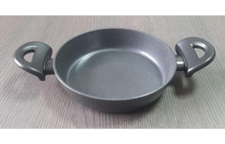Thermoad Plastik Saplı Granit 20 cm Sahan Tava Gri