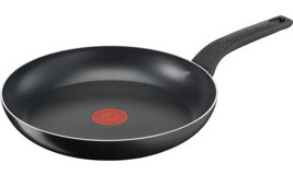 Tefal 1X Simplyclean Plastik Saplı Alüminyum 26 cm Düz Tava Siyah