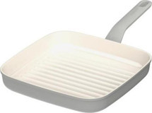 Berghoff Leo Balance 3950435 Plastik Saplı Alüminyum 24 cm Grill Tava Gri