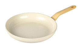 Berghoff Leo Balance Ahşap Saplı Alüminyum 28 cm Kızartma Tava Krem