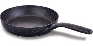 Korkmaz Gusto Döküm 26 cm Düz Tava Siyah
