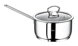 O.M.S Mini Çelik 14 cm Düz Tava Gri