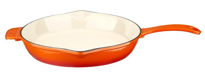 Lava Edition Döküm 28 cm Kızartma Tava Turuncu