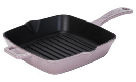 Lava Kare Döküm 20x20 cm Grill Tava Mor