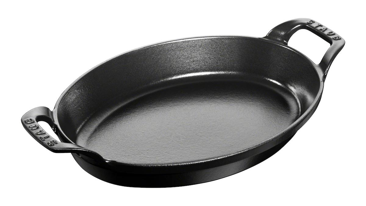Staub 405093410 Döküm Saplı Granit 28 cm Sahan Tava Siyah