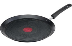 Tefal 3X Ultimateone Plastik Saplı Alüminyum 25 cm Krep Tava Siyah