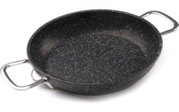 Falez Black Line Casa Milano Çelik Saplı Alüminyum Döküm 24 cm Sahan Tava Siyah