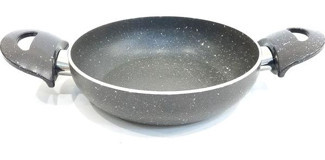 Togo Plastik Saplı Granit 18 cm Sahan Tava Gri
