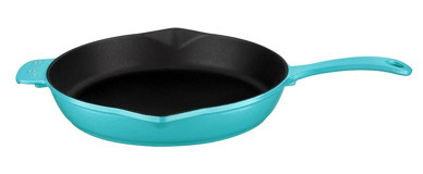 Lava Spring Döküm 28 cm Kızartma Tava Mavi