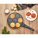 Polo Chef Plastik Saplı 26 cm Pankek Tava Siyah
