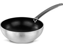 Ulutaş Elit Çelik 26 cm Wok Tava Gri