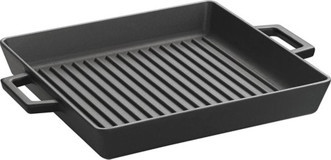Lava LV ECI GT 2626 T2 Demir Saplı Döküm 26x26 cm Grill Tava Siyah
