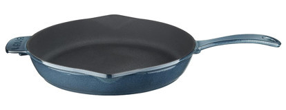 Lava Premium Döküm 28 cm Kızartma Tava Mavi