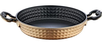O.M.S 3294 Döküm Saplı Granit 18 cm Sahan Tava Gold
