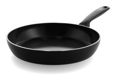 Greenpan Torino Plastik Saplı Seramik 30 cm Kızartma Tava Siyah