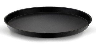 Ulutaş Çelik 24 cm Pizza Tava Siyah
