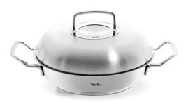 Fissler Original Profi Collection Çelik Saplı Paslanmaz Çelik 24 cm Düz Tava Gri