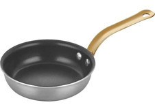 Altınbaşak Alu Mini Çelik Saplı Alüminyum 12 cm Düz Tava Gri