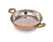 Turna Bakır Acemli No:6 7592-1 Bakır 24 cm Sahan Tava