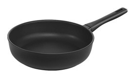 Zwilling Duraslide 66290286 Plastik Saplı Alüminyum 28 cm Kızartma Tava Siyah