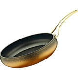 O.M.S 3241 Metal Saplı Granit 26 cm Güveç Tava Altın