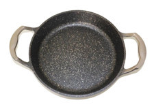 O.M.S Döküm 22 cm Sahan Tava Gri