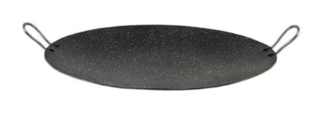 Taşhan T-0531 Metal Saplı Alüminyum 34 cm Saç Tava Siyah
