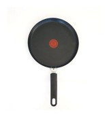 Tefal Simplicity+ B58210 Plastik Saplı Seramik 25 cm Krep Tava Siyah