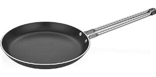 Altınbaşak Milenyum A 114KO 22 Çelik Saplı Alüminyum 22 cm Krep Tava Siyah
