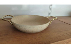 Kısmet Çelik Saplı Granit 20 cm Sahan Tava Krem