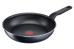 Tefal 2X XL Force C38508 Plastik Saplı Alüminyum 32 cm Kızartma Tava Siyah