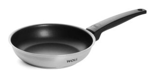 Woll Concept D-WOLL520NC Plastik Saplı Paslanmaz Çelik 20 cm Kızartma Tava Gri